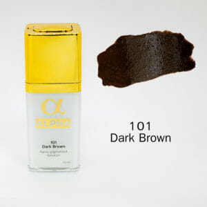 ALPHA NaNo Pigment กลุ่มสีสักคิ้ว No.101-105